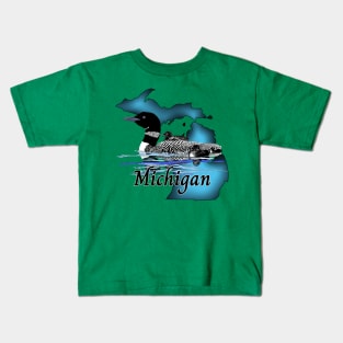 Michigan Loon Kids T-Shirt